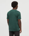 Tentree Mens Baker Henley T-Shirt - Forest Pine
