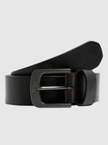 Quiksilver The Everydaily Leather Belt - Chocolate