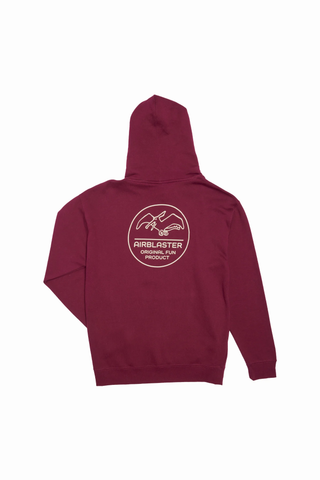 Airblaster OFP Hoodie - Maroon