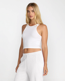 RVCA Womens Roma Tank Top - Whisper White