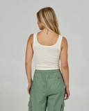 Salty Crew Women's Unscripted Tank - Off White