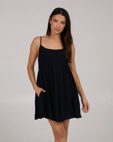 Salty Crew Womens Spring Tide Dress - Black