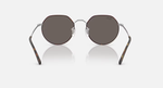 Ray-Ban Jack Sunglasses - Matte Havana W/ Dark Grey