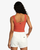 RVCA Womens Slate Knit Tank