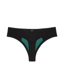 Huha Women's Seamless Thong Mineral Undies - Black