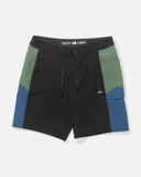 Salty Crew Mens Flagship Boatshort Boardshorts- Cast Blue