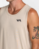 RVCA Mens Sport Vent SL - Light Khaki