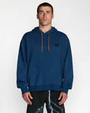RVCA Mens X Clay Hoodie - Dark Denim