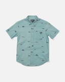 Salty Crew Boys Crew Button Up - Seaside