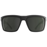 Spy Overhaul XL Sunglasses - Matte Black - Happy Gray Green + ANSI