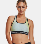 Under Armour Women's Armour® Mid Crossback Printed Sports Bra