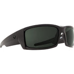 Spy General ANSI Sunglasses  - SOSI Black ANSI RX - Happy Gray Green