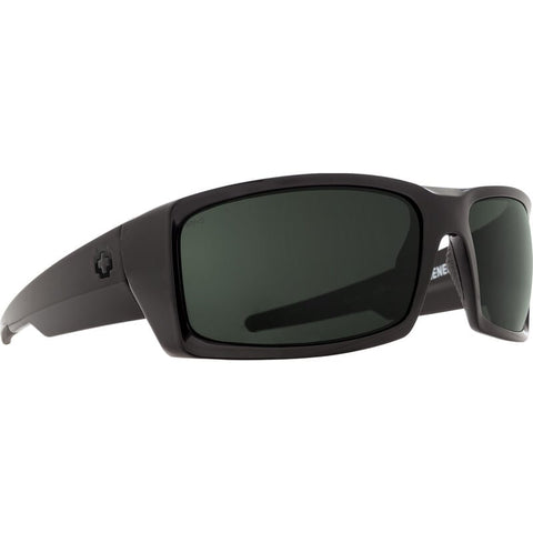 Spy General ANSI Sunglasses  - SOSI Black ANSI RX - Happy Gray Green