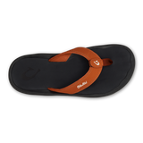OluKai Mens ‘Ohana Water-Friendly Beach Sandals - Dirt / Lava Rock