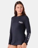 Roxy Women's Surf City Warm Shirt - Anthracite