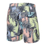 Saxx Mens Oh Buoy Stretch Volley 5" Swim Short - Aviary - Multi