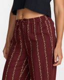RVCA Womens Florence Pant - Madder Brown