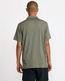 RVCA Mens Sport Vent Polo - Sage Leaf