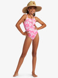 Roxy Girls Aloha Spirit One-Piece Swimsuit For Girls