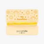 Pura Vida Bracelet ~ My Sunshine Card