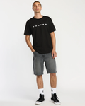 Volcom Mens Yewwro SS Tee - Black