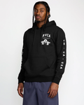 RVCA Mens Global Rank Hoodie - Black