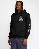 RVCA Mens Global Rank Hoodie - Black