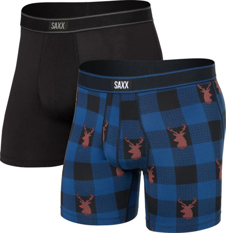Saxx Daytripper 2-Pack - Nose So Brite/Black