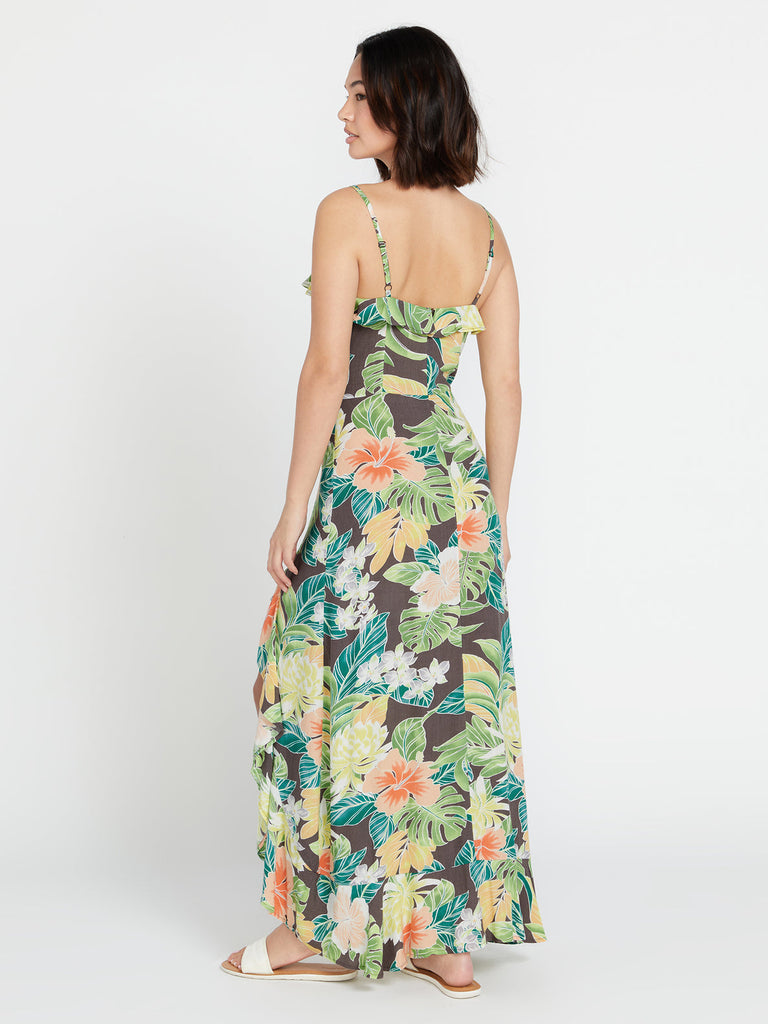Volcom Womens Escapism Maxi Dress Rumors Skate and Snow Volcom Womens Escapism Maxi Dress Rumors Skate and Snow