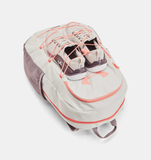 Under Armour UA Hustle Sport Backpack - White Clay / Aero Orange