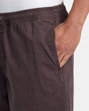 RVCA Mens Escape Elastic Waist Shorts 17"