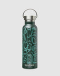 Tentree Creekstone 600ML Insulated Waterbottle - Forest Pine Adventure Essentials Jade