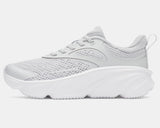 Under Armour Girls' PS UA Rogue 6 Running Shoes - Halo Gray / White - 014