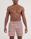 Saxx Mens Sea To Shore 2N1 6" Trunk - Asher Weave - Multi