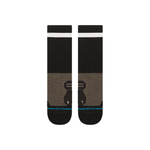 Stance Take Yur Time Mid Wool Crew Socks - Washed Black