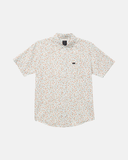 RVCA Mens Compact SS Shirt - Antique White