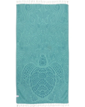 Sand Cloud Towel - Mint Swirl Turtle