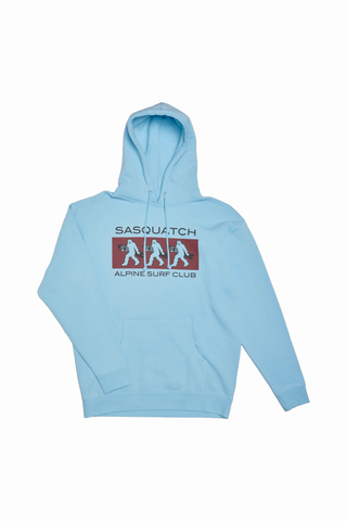 Airblaster Sasquatch ASC Hoodie - Blue Aqua