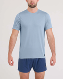 Saxx Mens Multi Sport Tech T-Shirt - Blue Fog