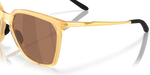 Oakley Sielo SQ Sunglasses - Matte Transparent Light Curry W/ Prizm Tungsten