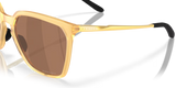 Oakley Sielo SQ Sunglasses - Matte Transparent Light Curry W/ Prizm Tungsten
