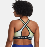 Under Armour Women's Armour® Mid Crossback Printed Sports Bra