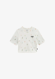 Vans Womens Ditsy Crop Crew Short Sleeve