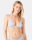 Roxy Women's Crochet Mini Tiki Triangle Bikini Top - Open Air
