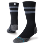 Stance Run Ultralight Crew Socks - Black