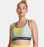 Under Armour Women's Armour® Mid Crossback Printed Sports Bra