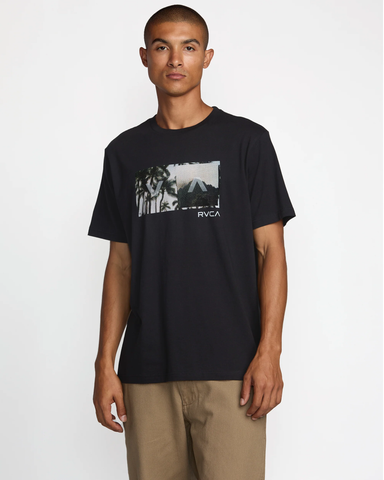 RVCA Mens Balance Box SS Tee - Black