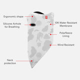 Airhole Standard 10K Softshell Facemask - White Camo