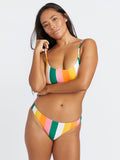 Volcom Womens Along Those Lines Full Bikini Bottom