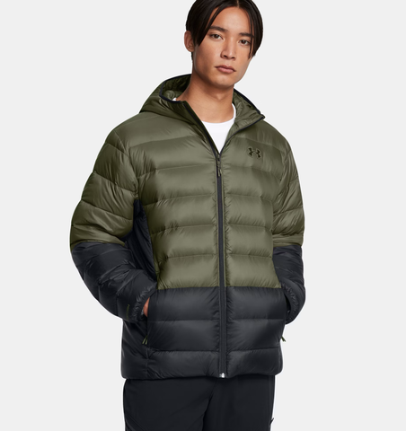 Under Armour Men's UA Legend Down Jacket - Marine OD Green / Black - 390